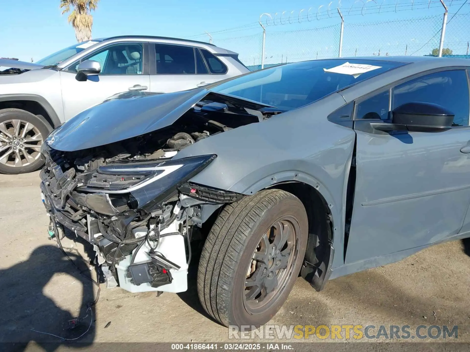 6 Photograph of a damaged car JTDACACU4R3013796 TOYOTA PRIUS PRIME 2024