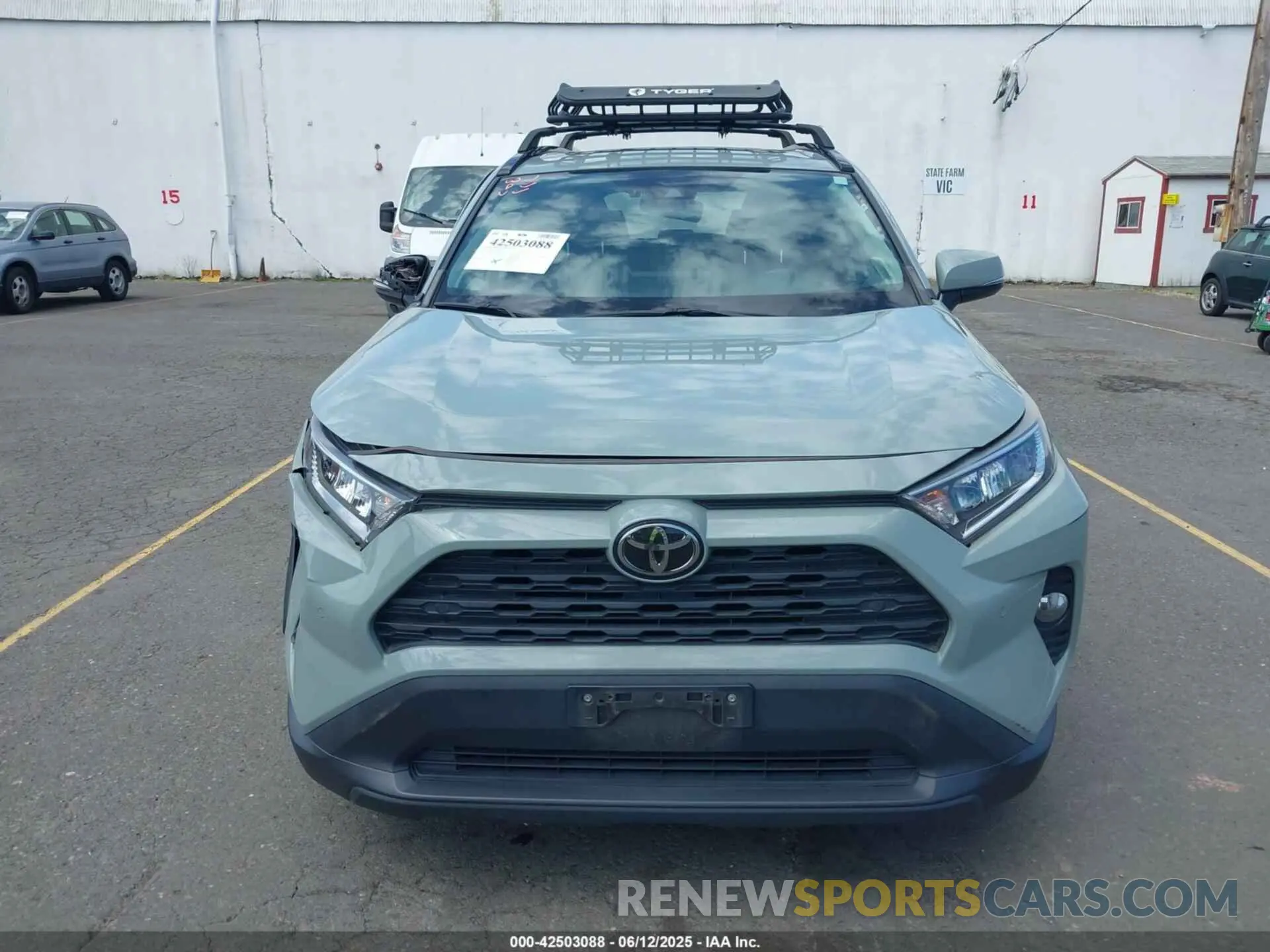 12 Photograph of a damaged car 2T3A1RFV0KC011797 TOYOTA RAV4 2019