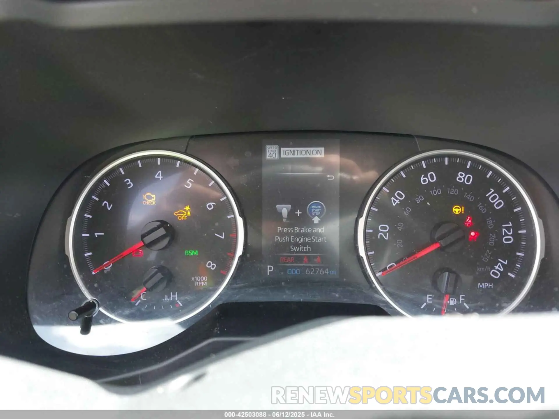 7 Photograph of a damaged car 2T3A1RFV0KC011797 TOYOTA RAV4 2019
