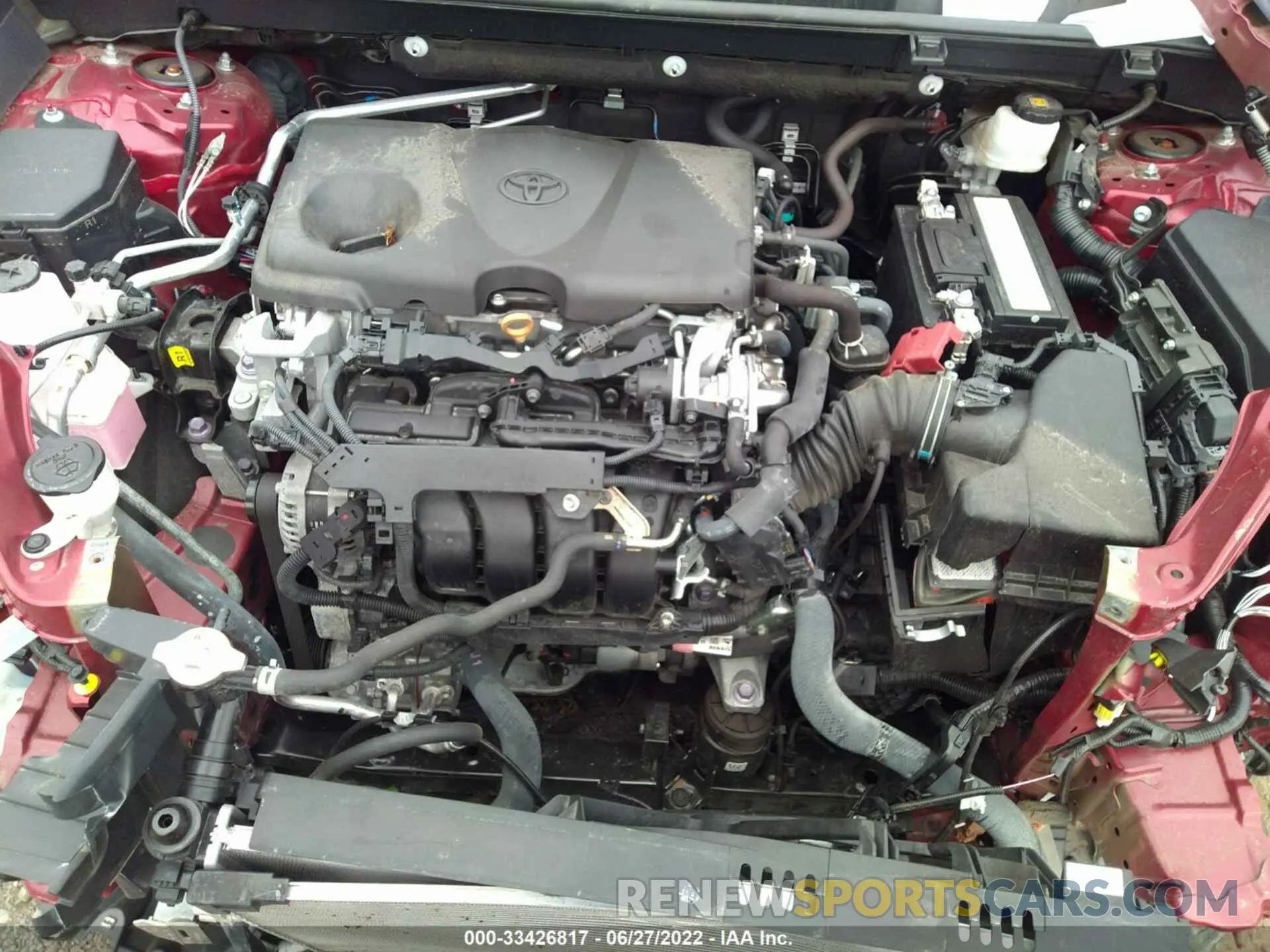 10 Photograph of a damaged car 2T3A1RFV0KC022993 TOYOTA RAV4 2019
