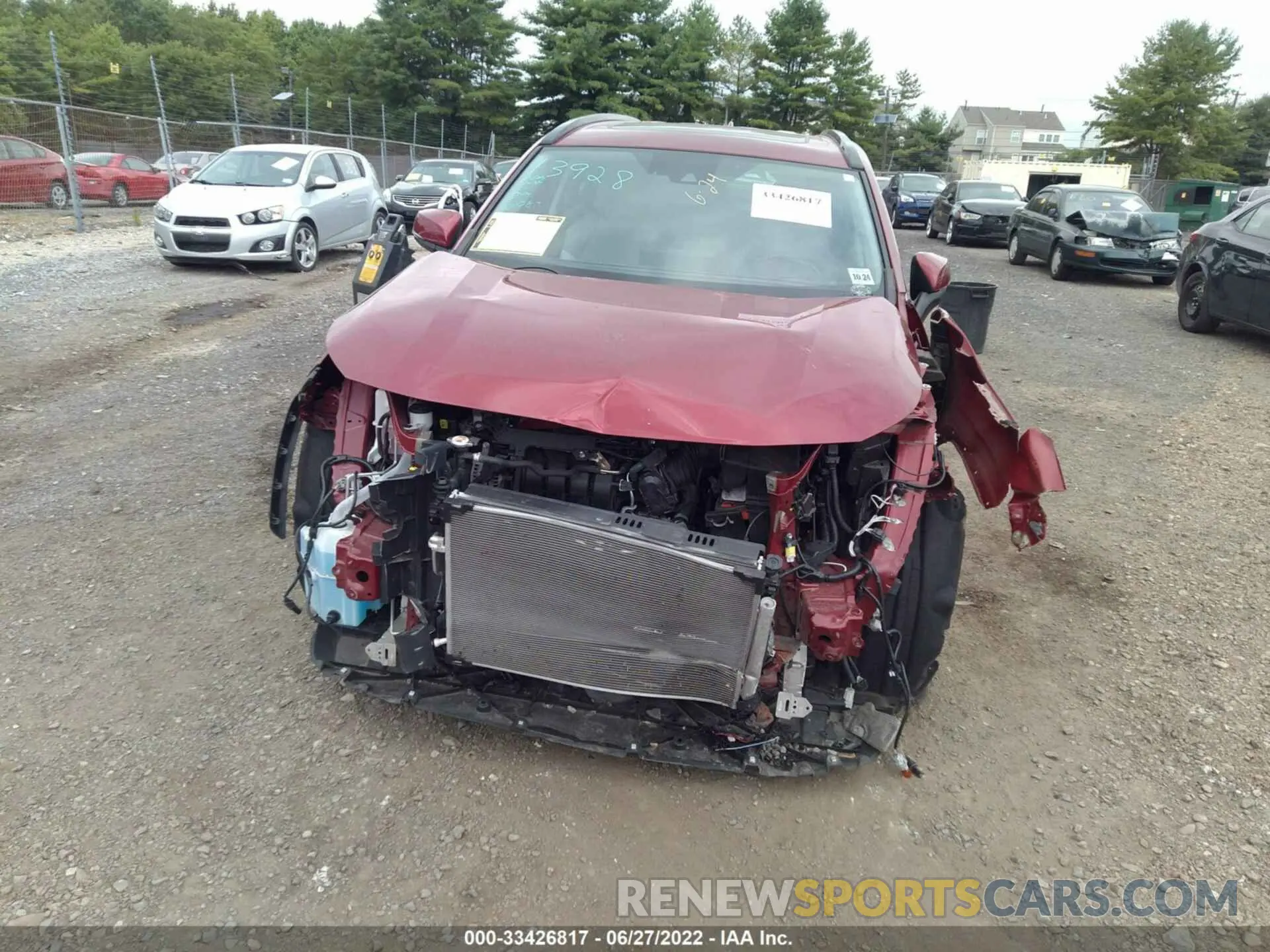 6 Photograph of a damaged car 2T3A1RFV0KC022993 TOYOTA RAV4 2019