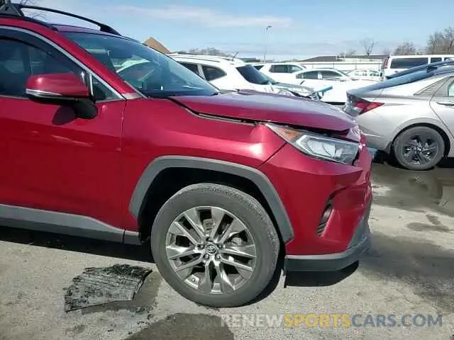 12 Photograph of a damaged car 2T3A1RFV0KC050115 TOYOTA RAV4 2019