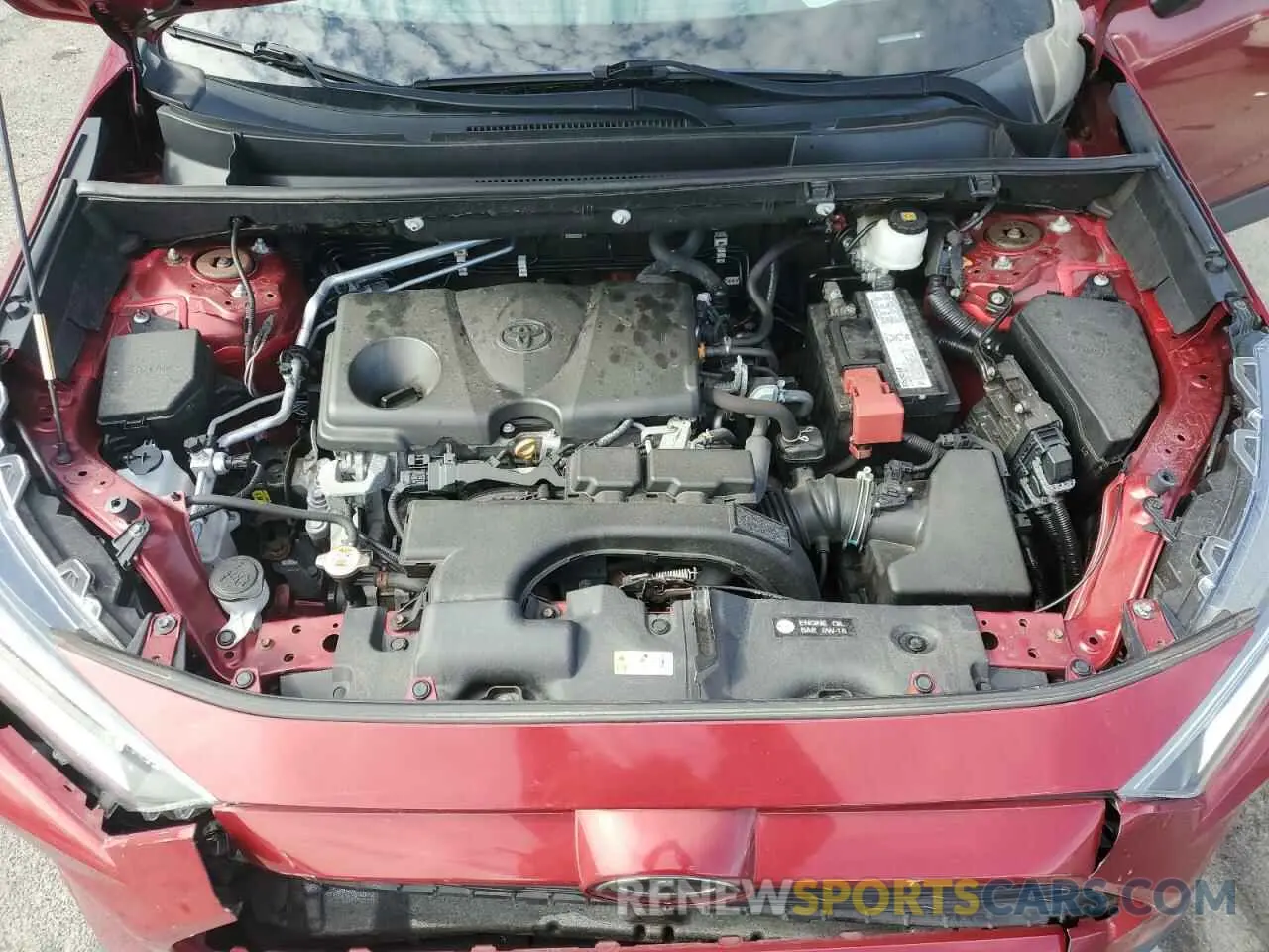 13 Photograph of a damaged car 2T3A1RFV0KC050115 TOYOTA RAV4 2019