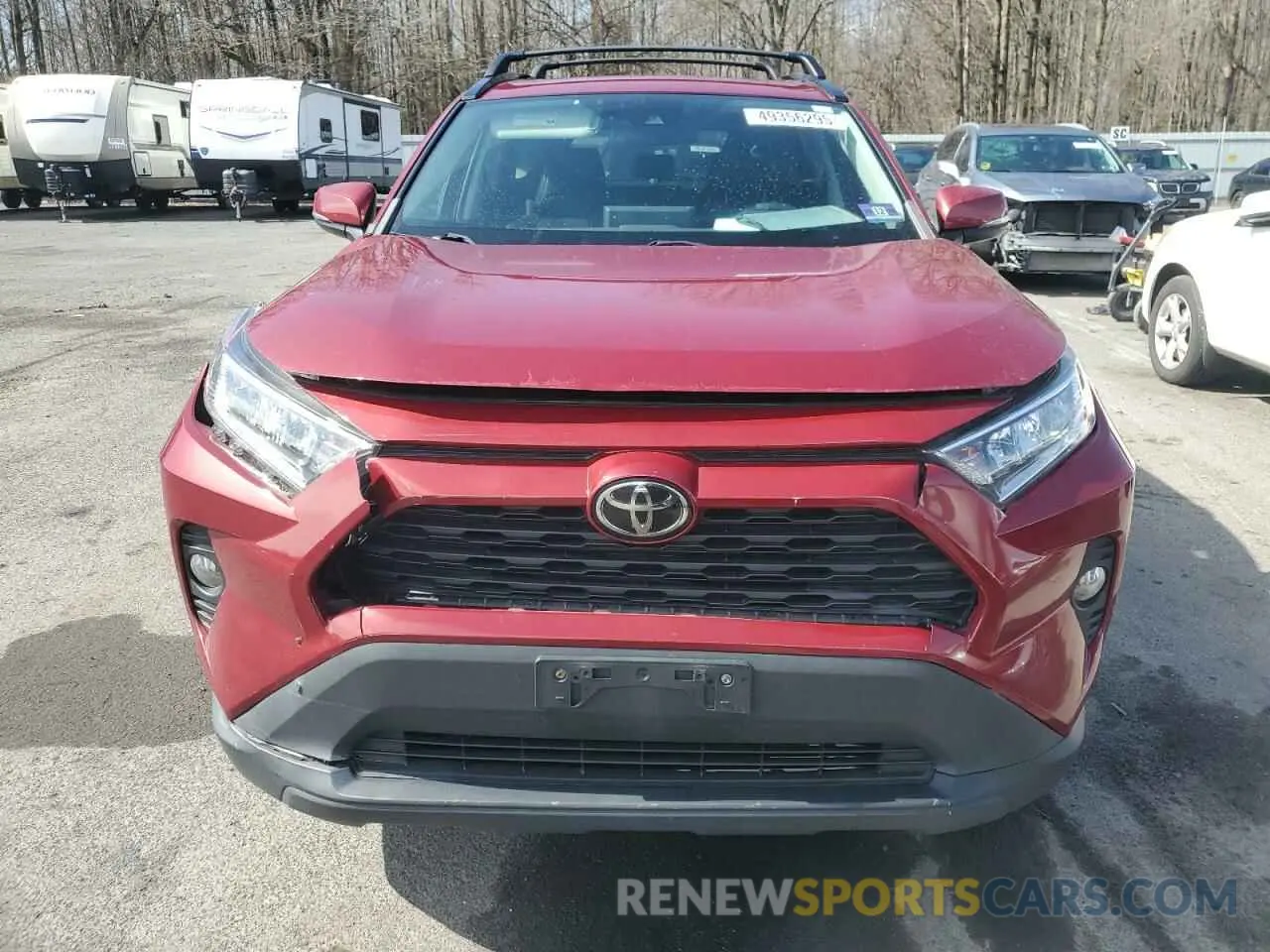 5 Photograph of a damaged car 2T3A1RFV0KC050115 TOYOTA RAV4 2019