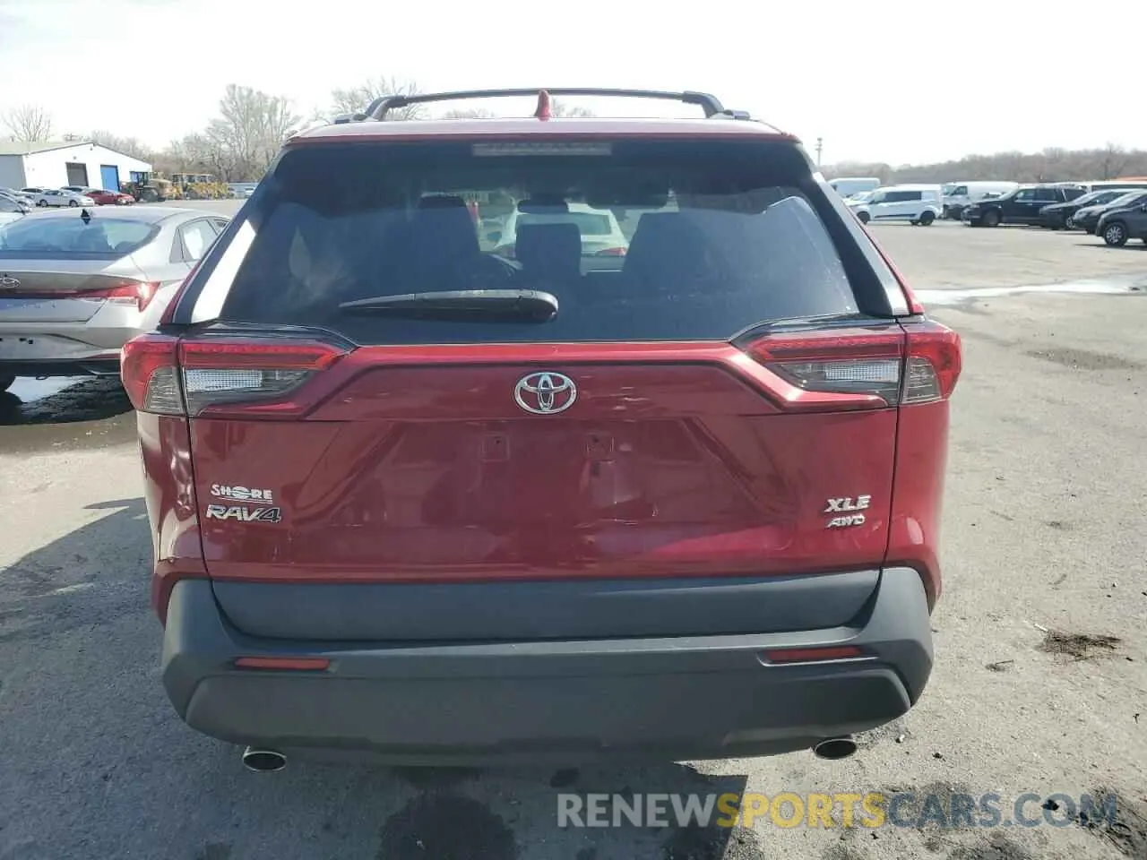 6 Photograph of a damaged car 2T3A1RFV0KC050115 TOYOTA RAV4 2019