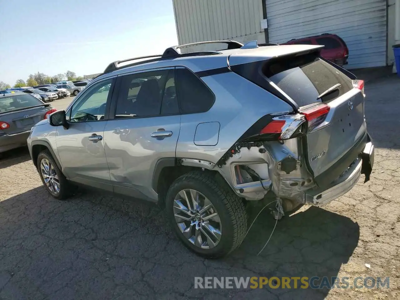 2 Photograph of a damaged car 2T3A1RFV0KW051537 TOYOTA RAV4 2019