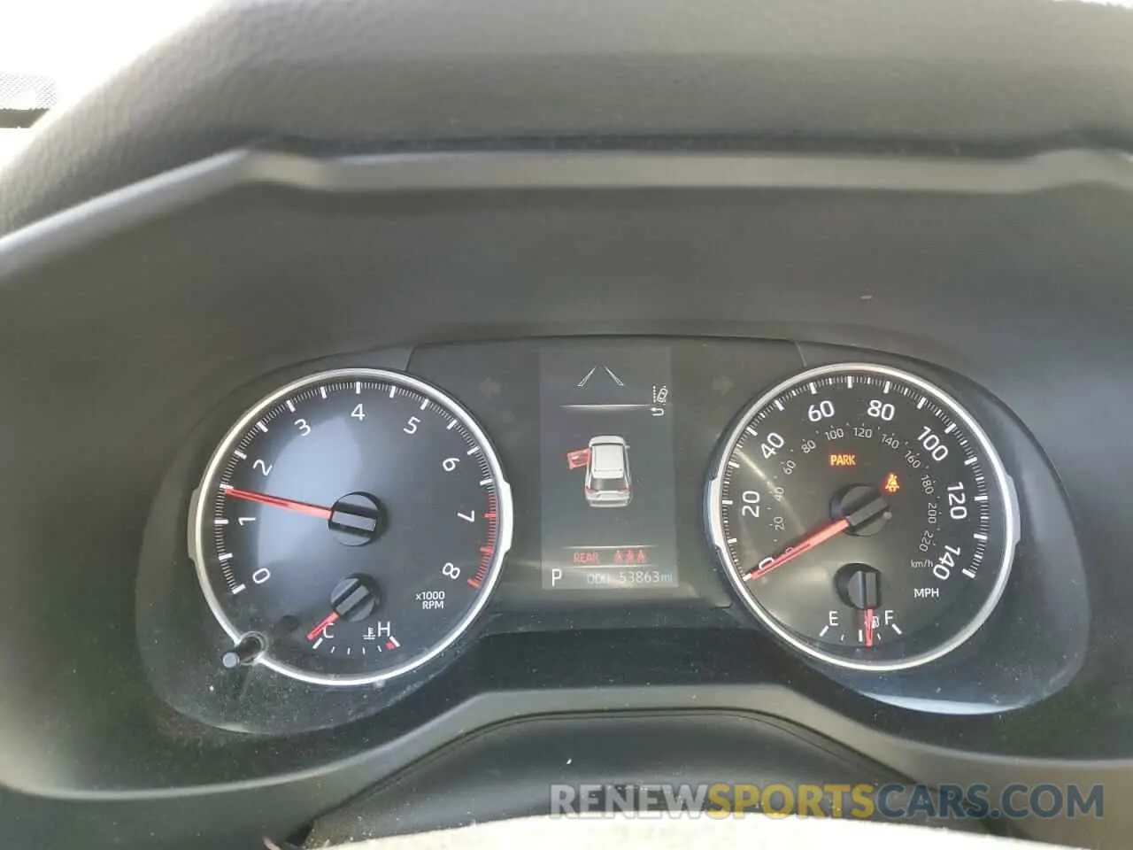 9 Photograph of a damaged car 2T3A1RFV0KW051537 TOYOTA RAV4 2019
