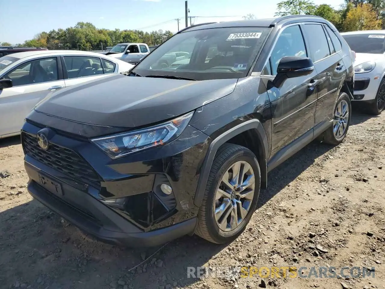 1 Фотография поврежденного автомобиля 2T3A1RFV1KW045407 TOYOTA RAV4 2019