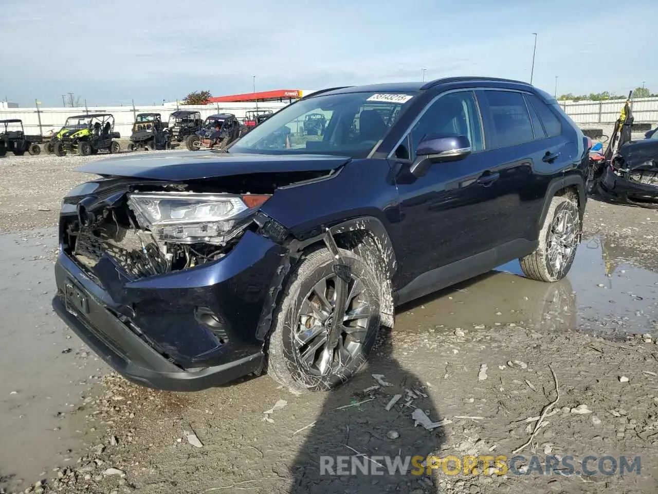 1 Фотография поврежденного автомобиля 2T3A1RFV1KW067634 TOYOTA RAV4 2019