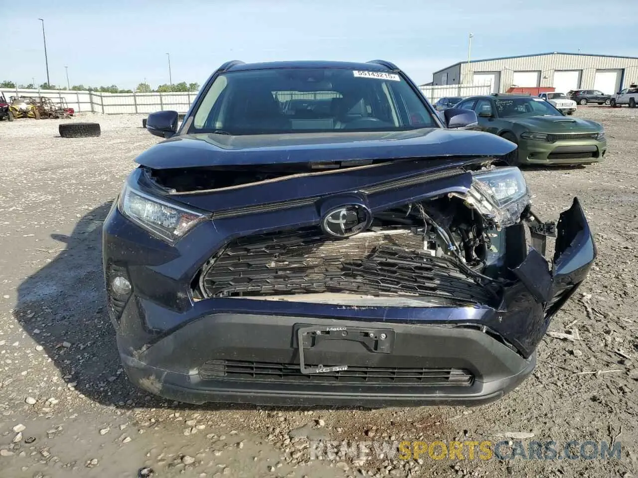 5 Фотография поврежденного автомобиля 2T3A1RFV1KW067634 TOYOTA RAV4 2019