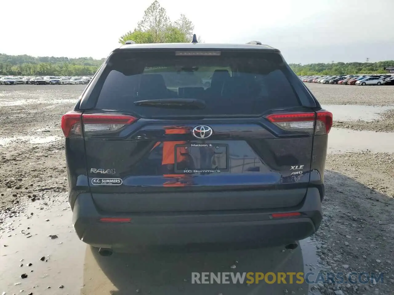 6 Фотография поврежденного автомобиля 2T3A1RFV1KW067634 TOYOTA RAV4 2019