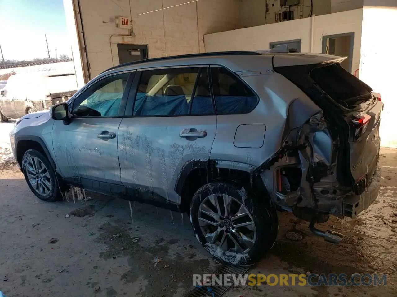 2 Фотография поврежденного автомобиля 2T3A1RFV2KW078108 TOYOTA RAV4 2019