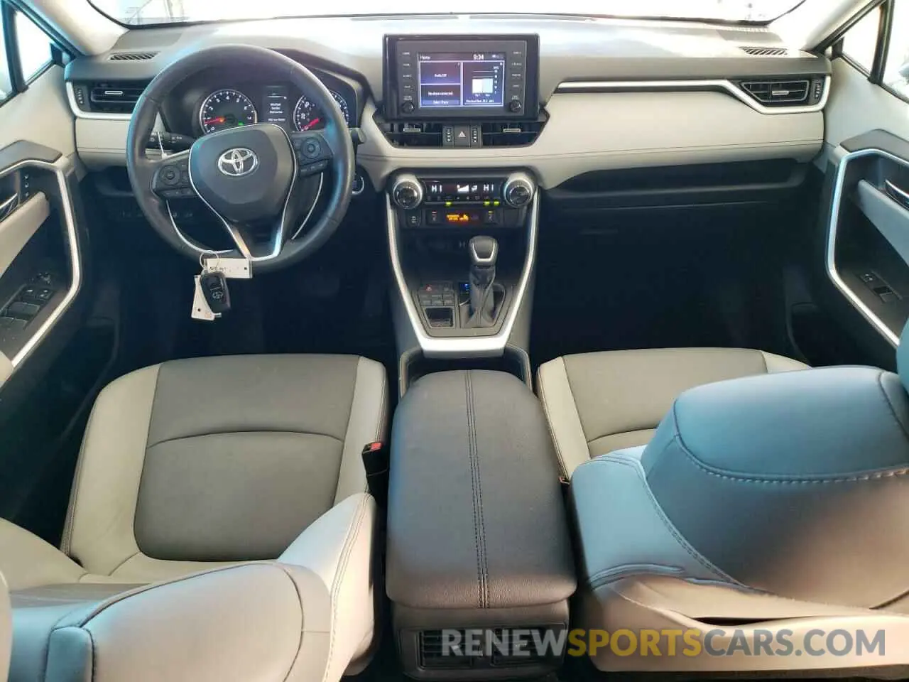 8 Фотография поврежденного автомобиля 2T3A1RFV2KW078108 TOYOTA RAV4 2019