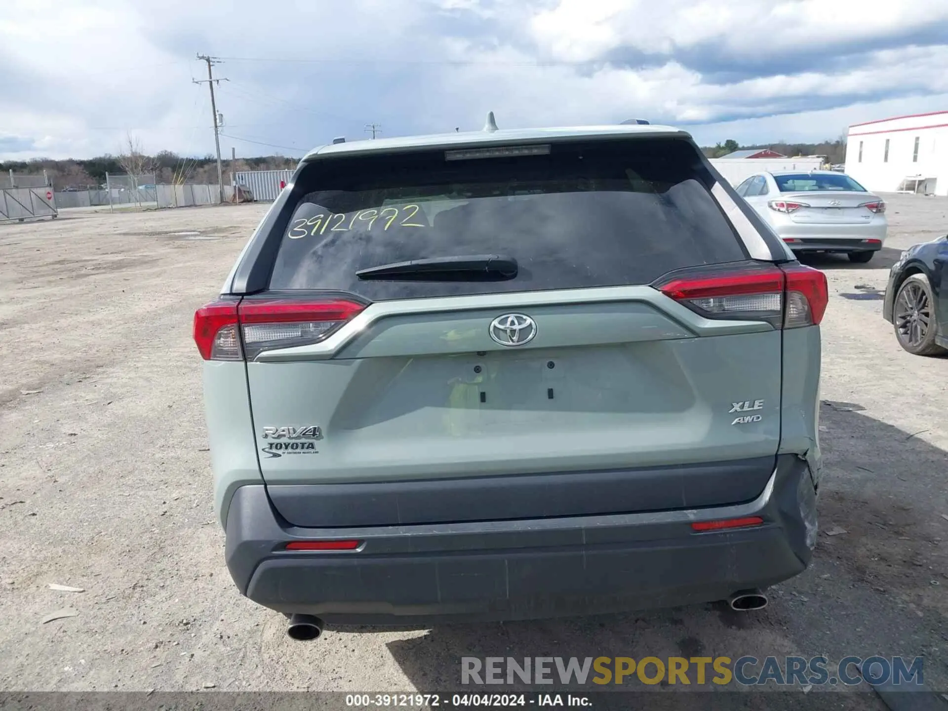 16 Фотография поврежденного автомобиля 2T3A1RFV3KW045053 TOYOTA RAV4 2019