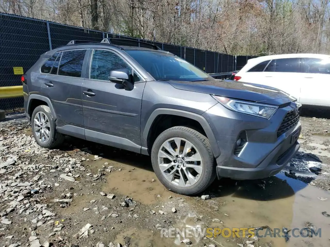 4 Фотография поврежденного автомобиля 2T3A1RFV4KC050683 TOYOTA RAV4 2019