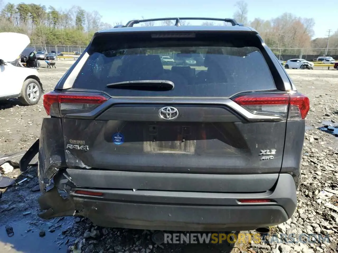 6 Фотография поврежденного автомобиля 2T3A1RFV4KC050683 TOYOTA RAV4 2019