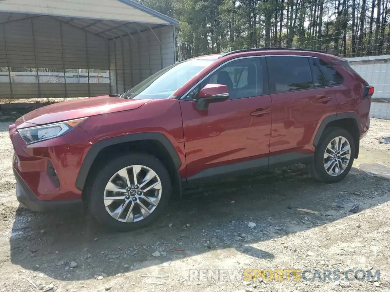 1 Фотография поврежденного автомобиля 2T3A1RFV5KC011956 TOYOTA RAV4 2019