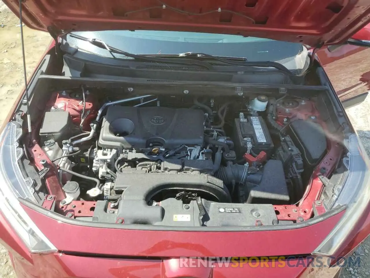 12 Фотография поврежденного автомобиля 2T3A1RFV5KC011956 TOYOTA RAV4 2019