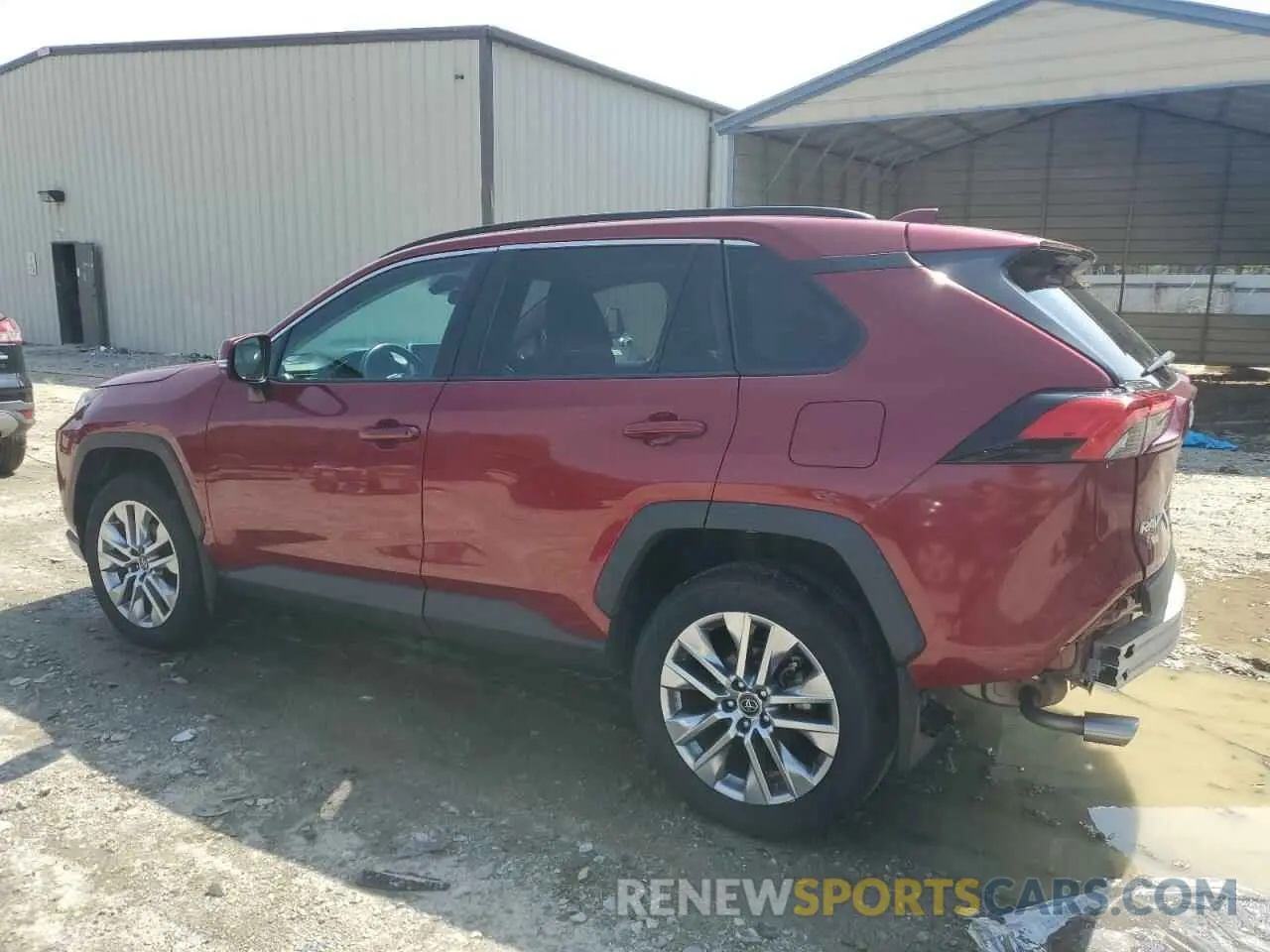 2 Фотография поврежденного автомобиля 2T3A1RFV5KC011956 TOYOTA RAV4 2019