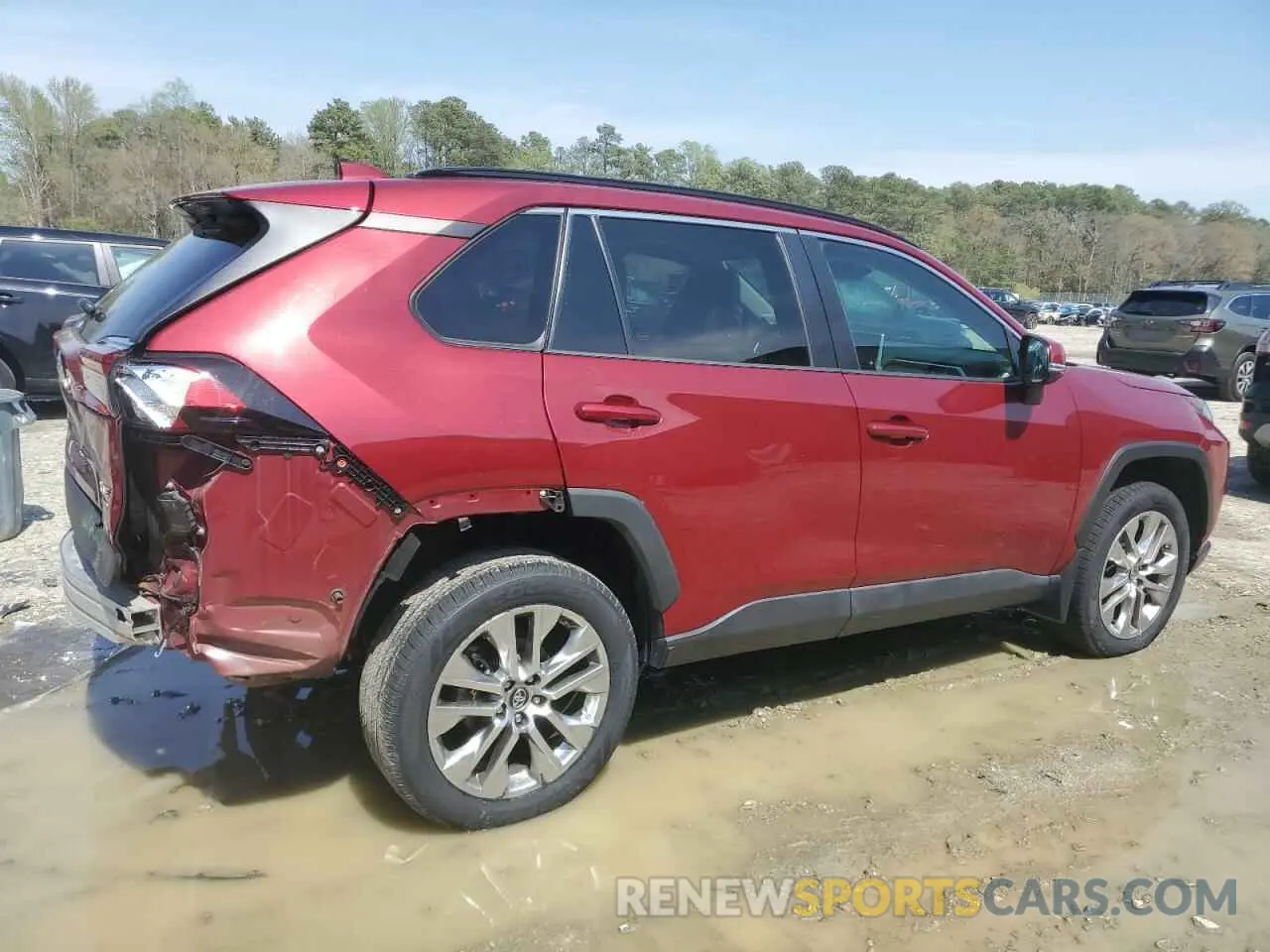 3 Фотография поврежденного автомобиля 2T3A1RFV5KC011956 TOYOTA RAV4 2019
