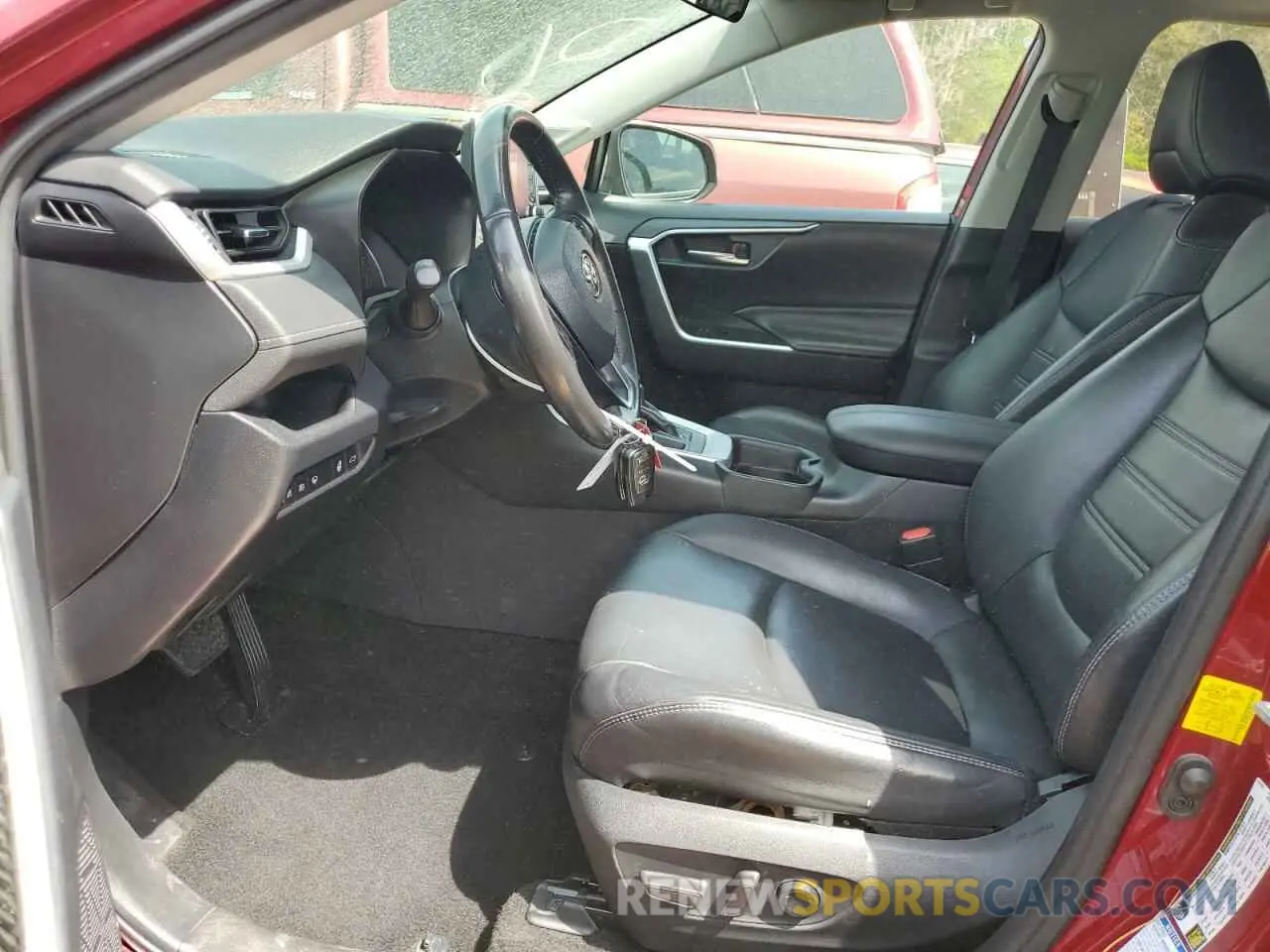 7 Фотография поврежденного автомобиля 2T3A1RFV5KC011956 TOYOTA RAV4 2019