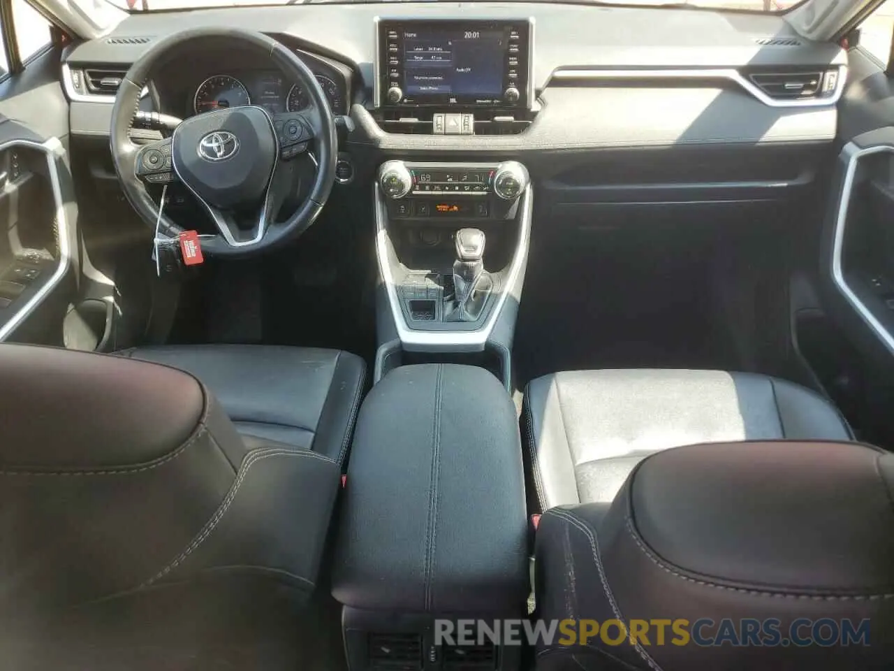 8 Фотография поврежденного автомобиля 2T3A1RFV5KC011956 TOYOTA RAV4 2019