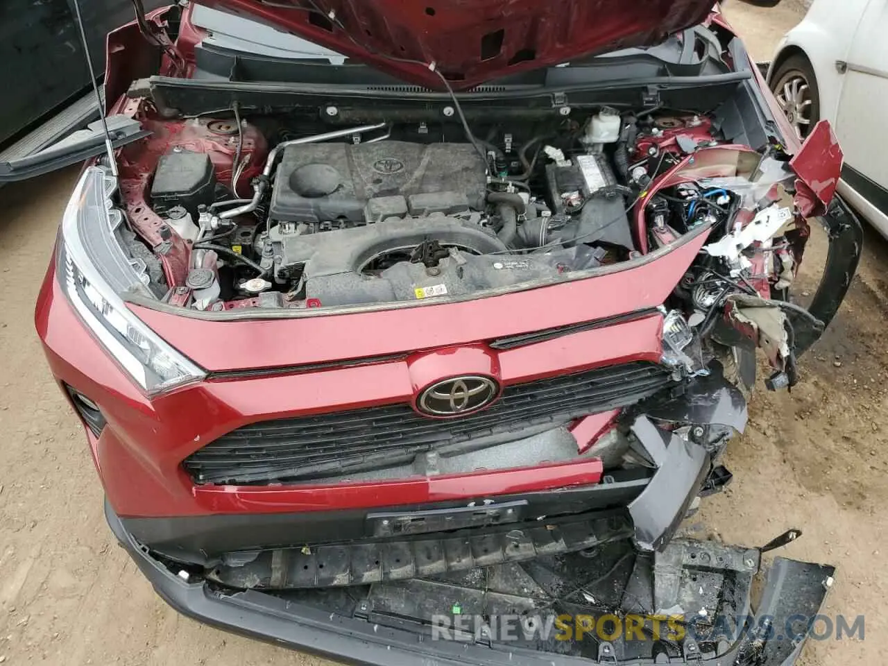 11 Фотография поврежденного автомобиля 2T3A1RFV5KW066583 TOYOTA RAV4 2019