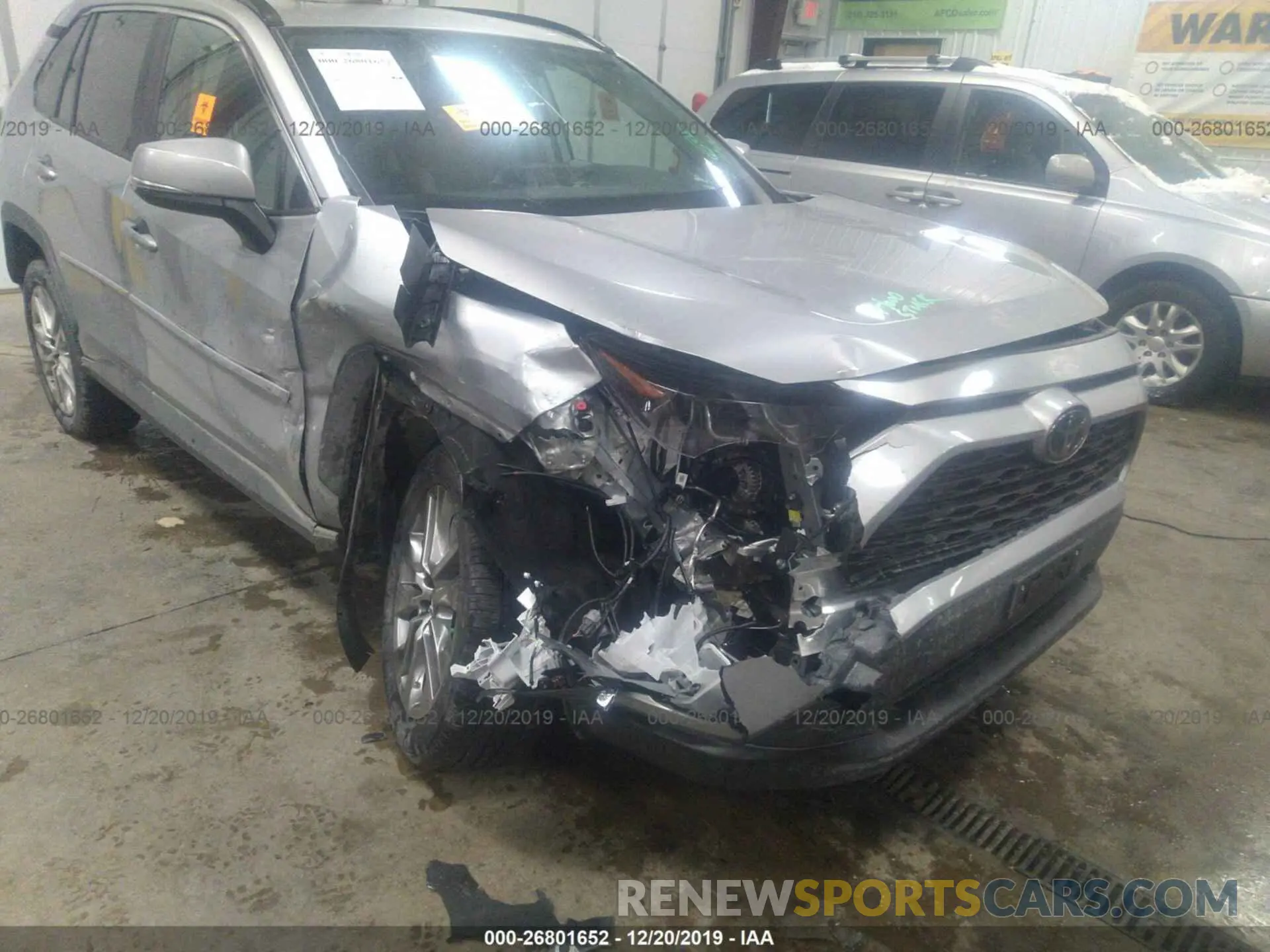 6 Photograph of a damaged car 2T3A1RFV6KC042911 TOYOTA RAV4 2019