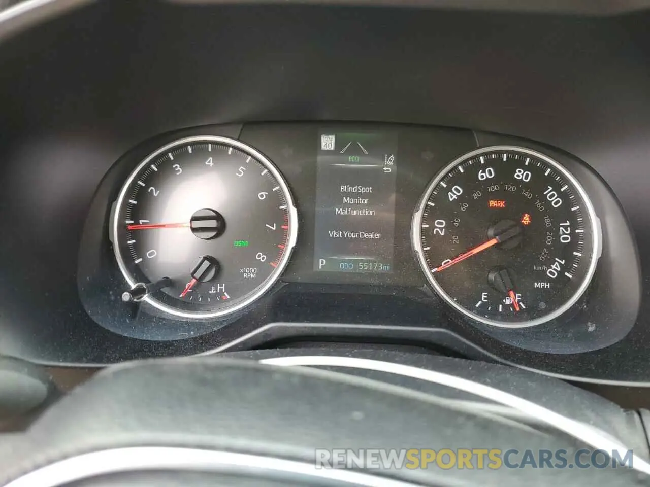 9 Photograph of a damaged car 2T3A1RFV6KC058736 TOYOTA RAV4 2019