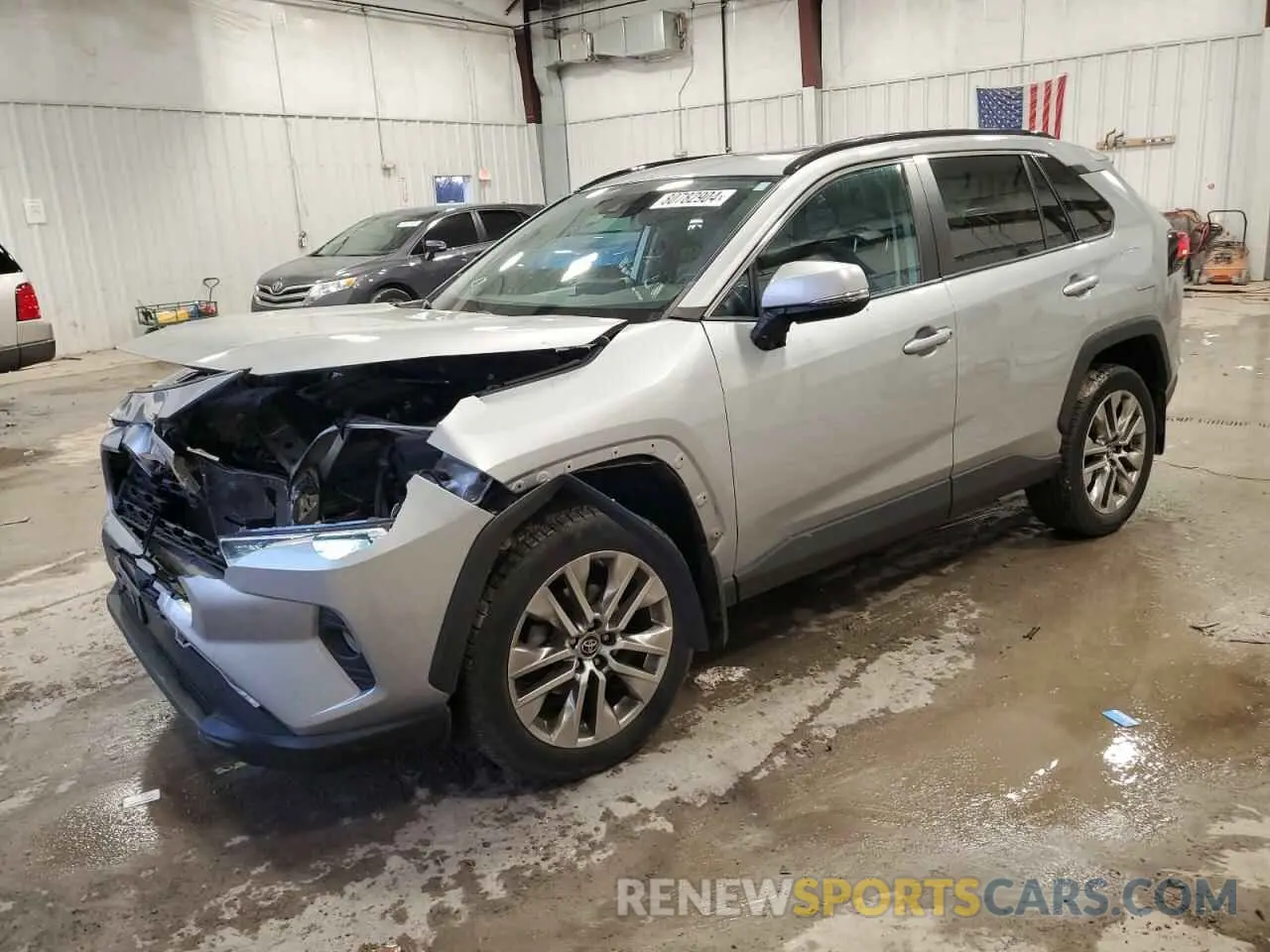 1 Фотография поврежденного автомобиля 2T3A1RFV6KW077186 TOYOTA RAV4 2019