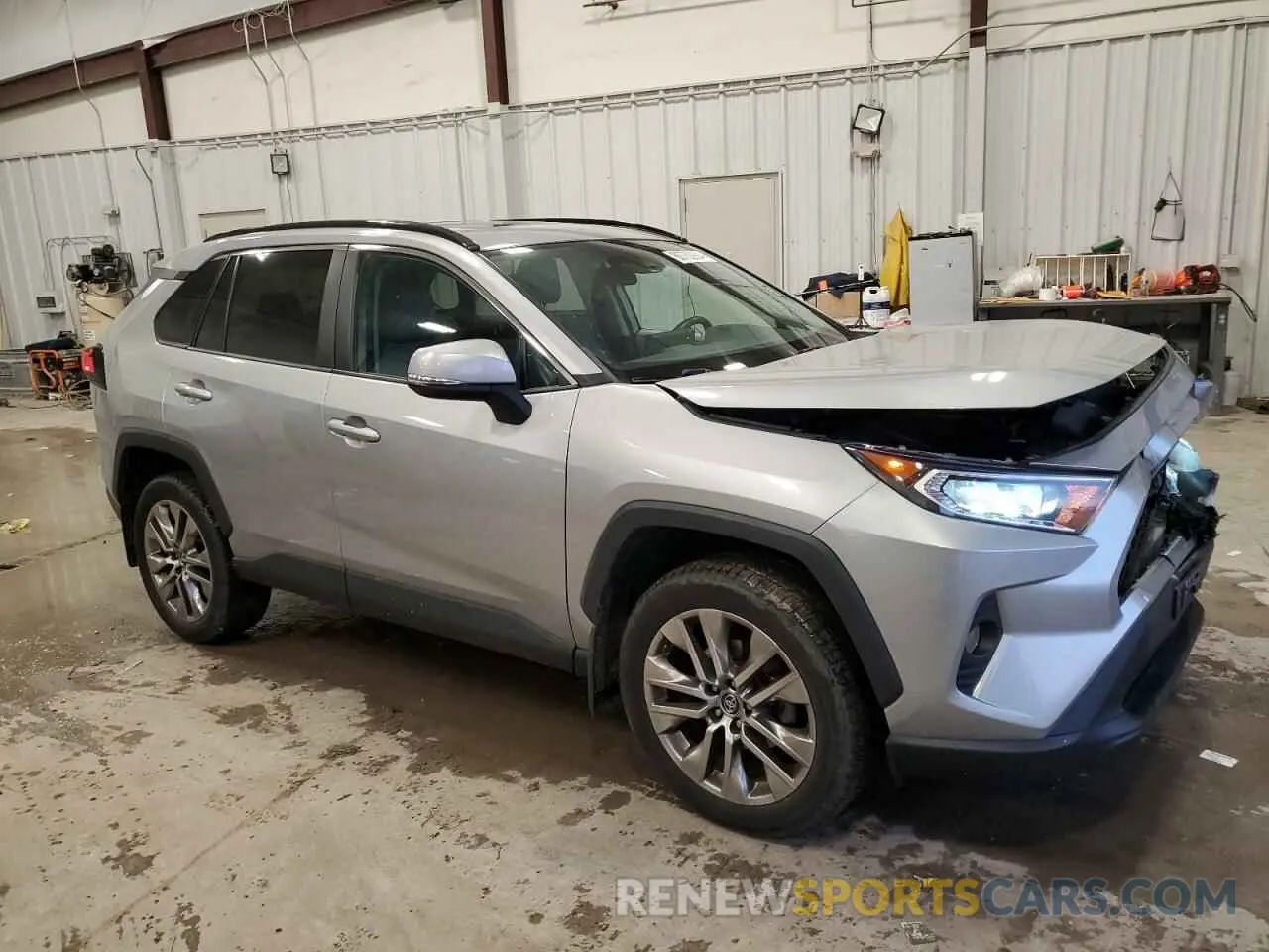4 Фотография поврежденного автомобиля 2T3A1RFV6KW077186 TOYOTA RAV4 2019