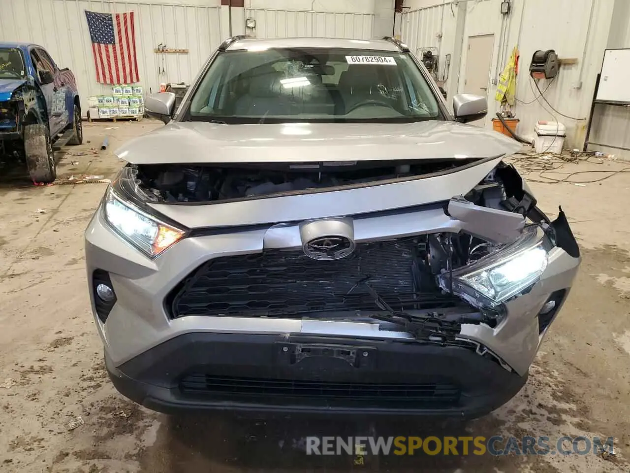 5 Фотография поврежденного автомобиля 2T3A1RFV6KW077186 TOYOTA RAV4 2019