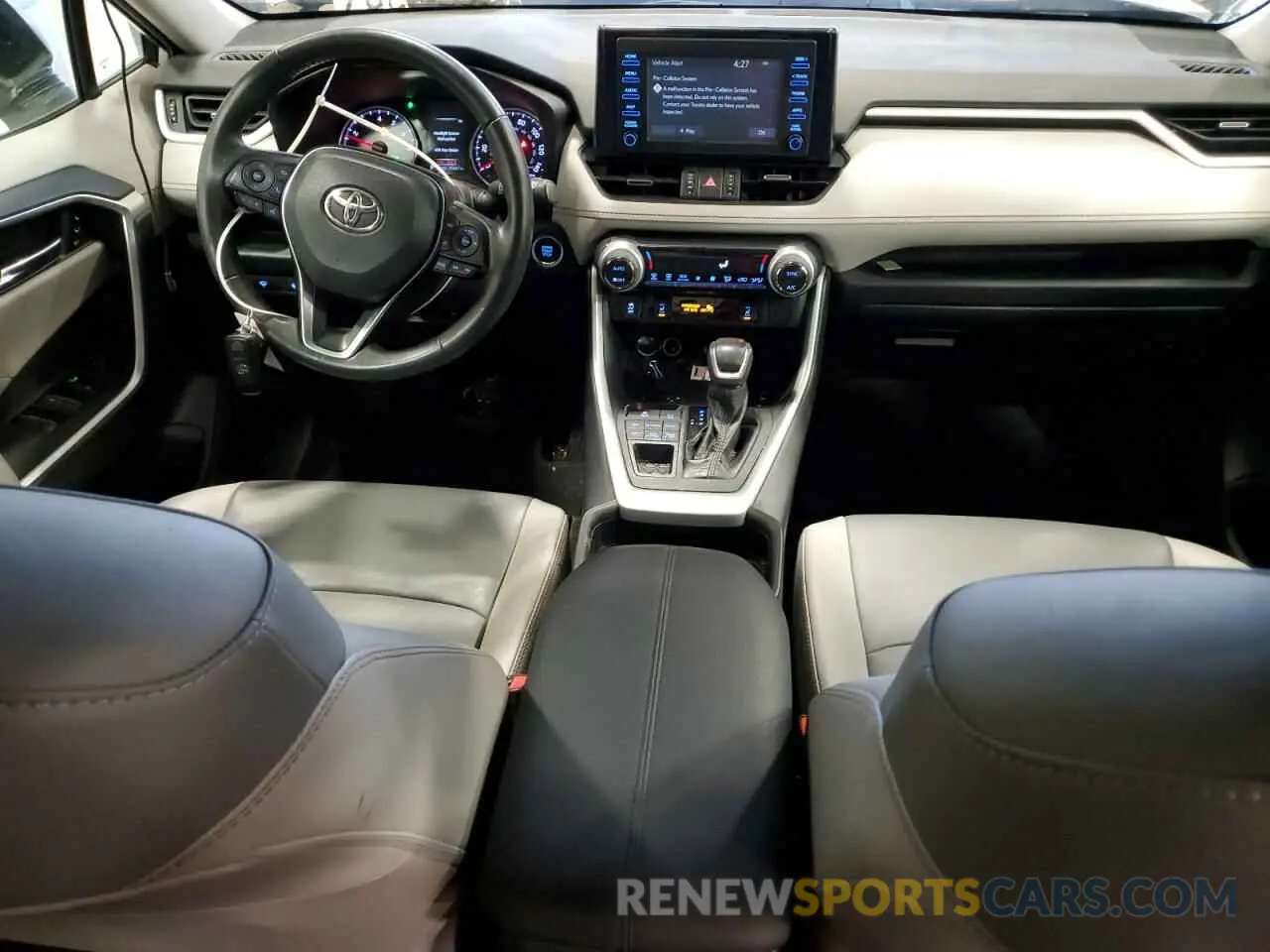 8 Фотография поврежденного автомобиля 2T3A1RFV6KW077186 TOYOTA RAV4 2019