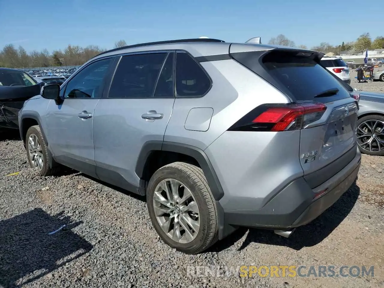 2 Фотография поврежденного автомобиля 2T3A1RFV7KC030881 TOYOTA RAV4 2019