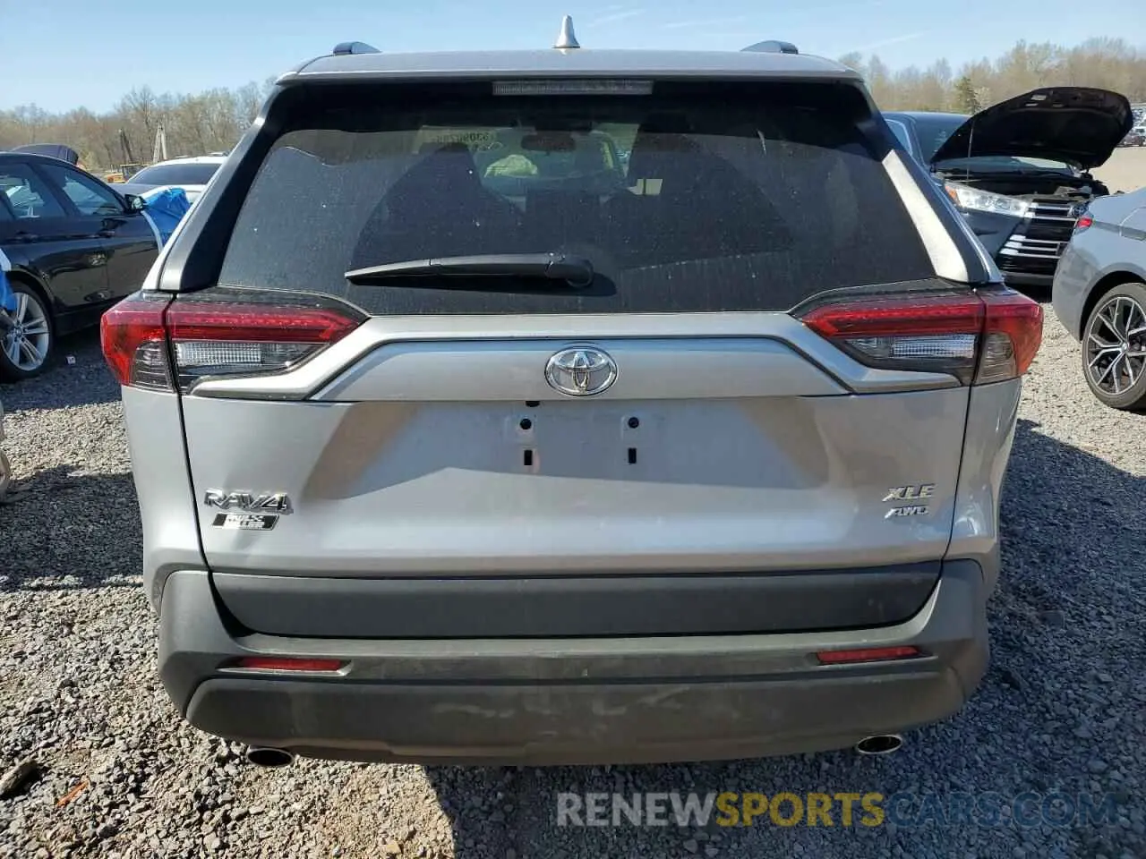 6 Фотография поврежденного автомобиля 2T3A1RFV7KC030881 TOYOTA RAV4 2019