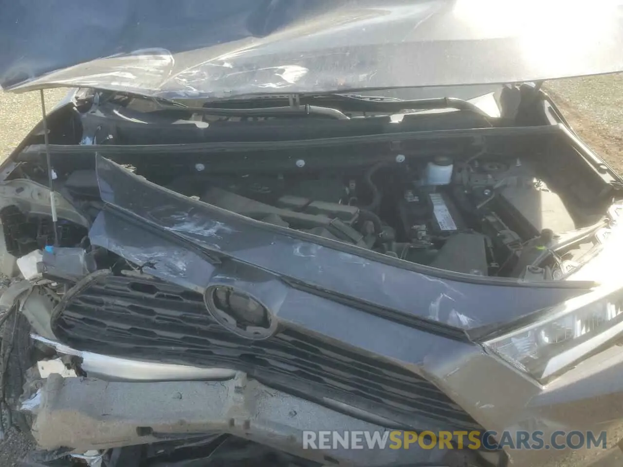14 Photograph of a damaged car 2T3A1RFV7KW063765 TOYOTA RAV4 2019