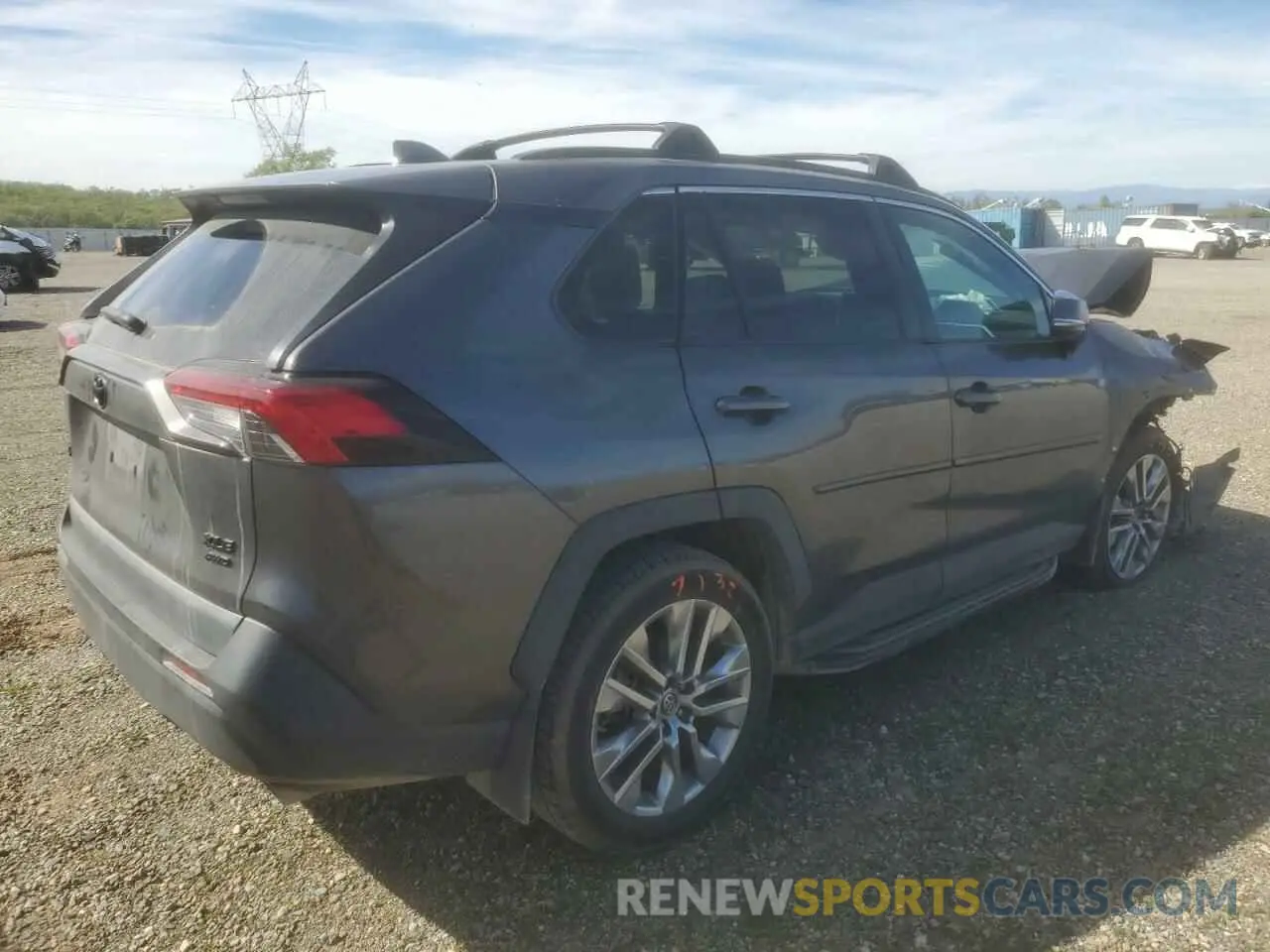 3 Photograph of a damaged car 2T3A1RFV7KW063765 TOYOTA RAV4 2019