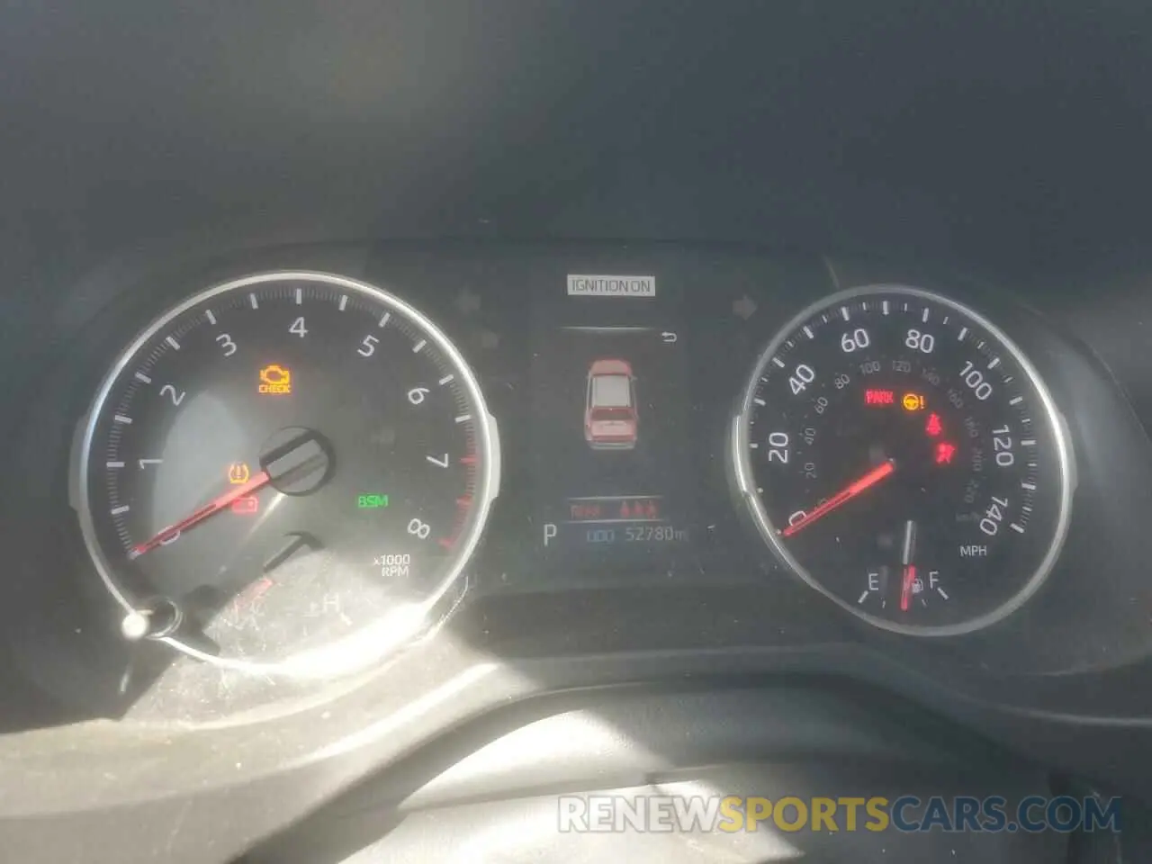 9 Photograph of a damaged car 2T3A1RFV7KW063765 TOYOTA RAV4 2019