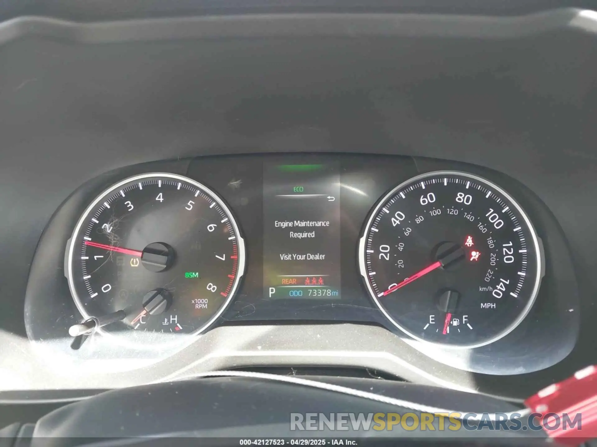 7 Photograph of a damaged car 2T3A1RFV8KW063483 TOYOTA RAV4 2019