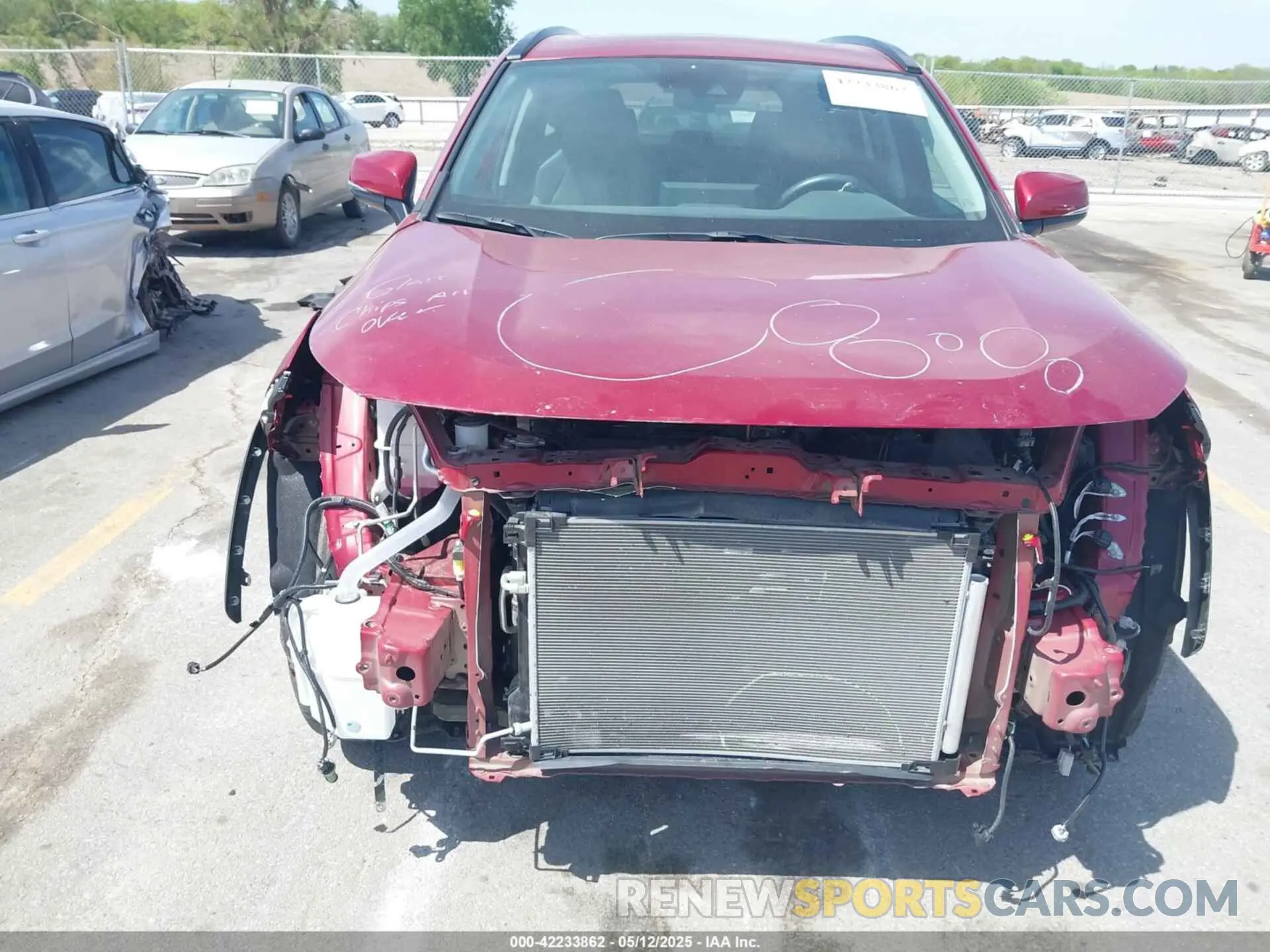 6 Фотография поврежденного автомобиля 2T3A1RFV8KW080641 TOYOTA RAV4 2019