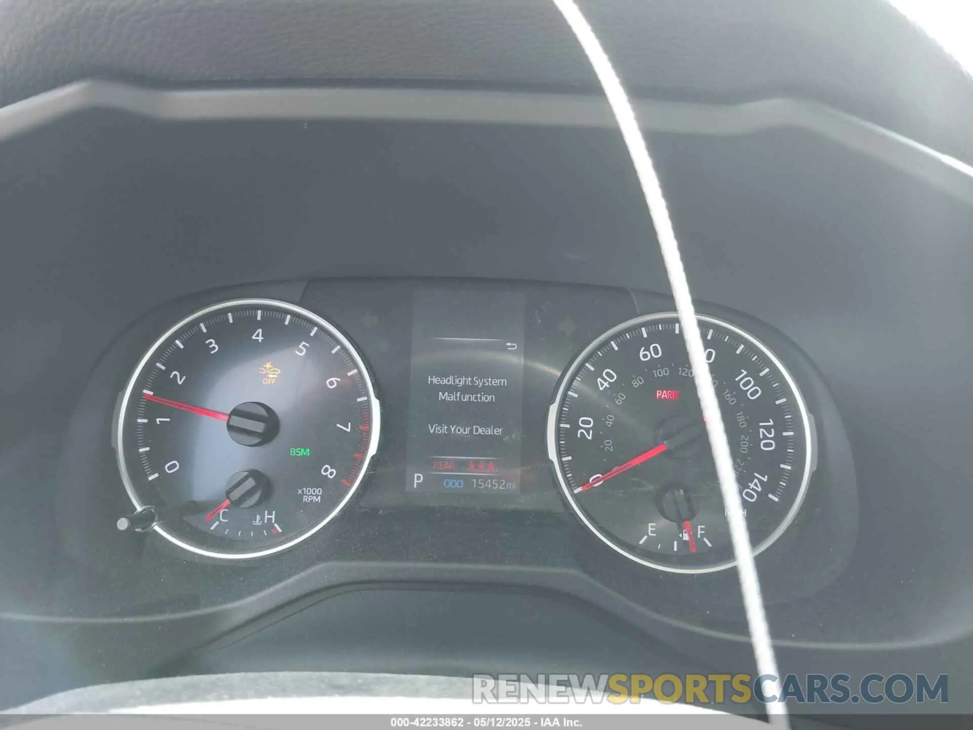 7 Фотография поврежденного автомобиля 2T3A1RFV8KW080641 TOYOTA RAV4 2019