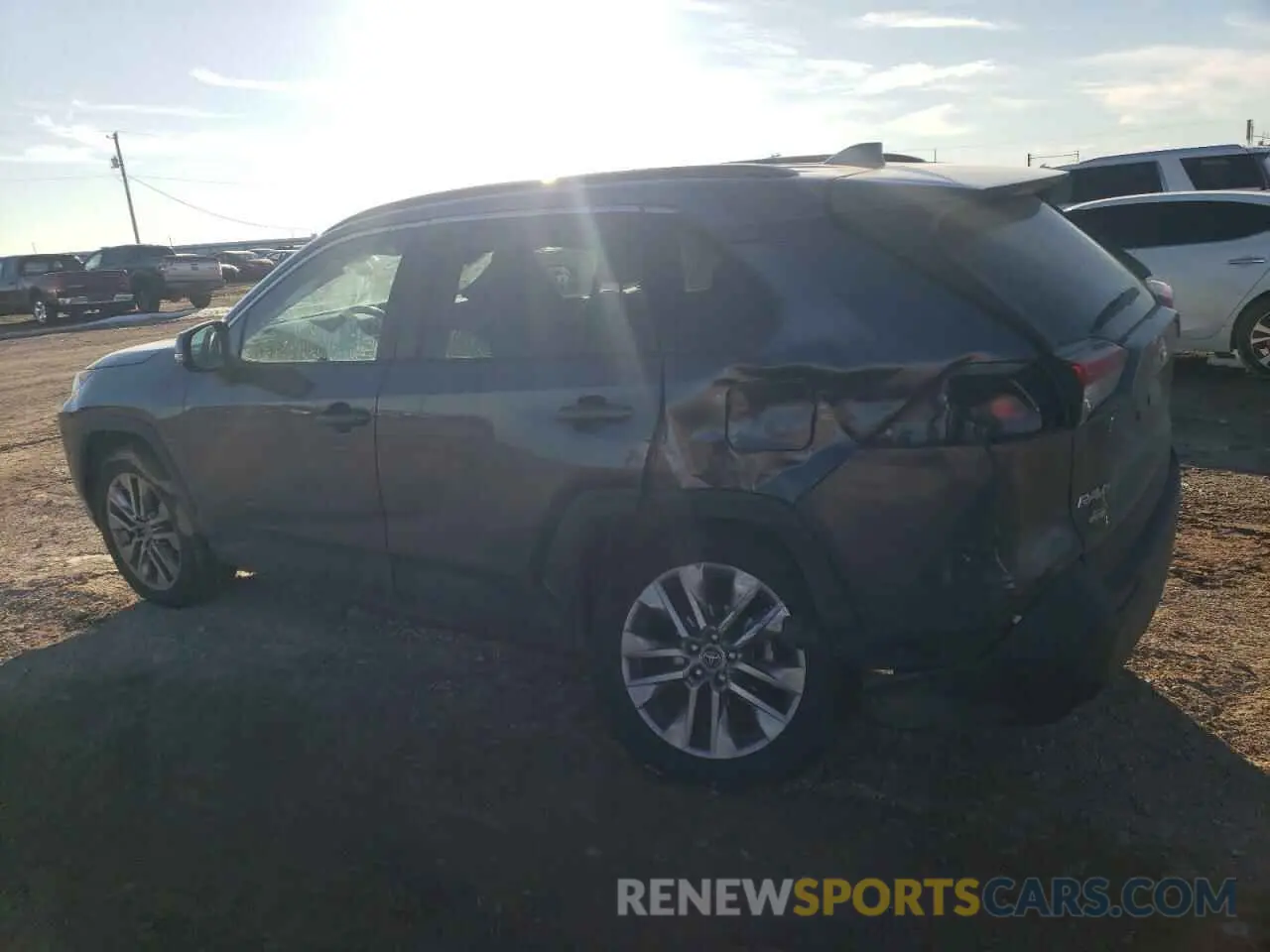 2 Photograph of a damaged car 2T3A1RFVXKC048551 TOYOTA RAV4 2019