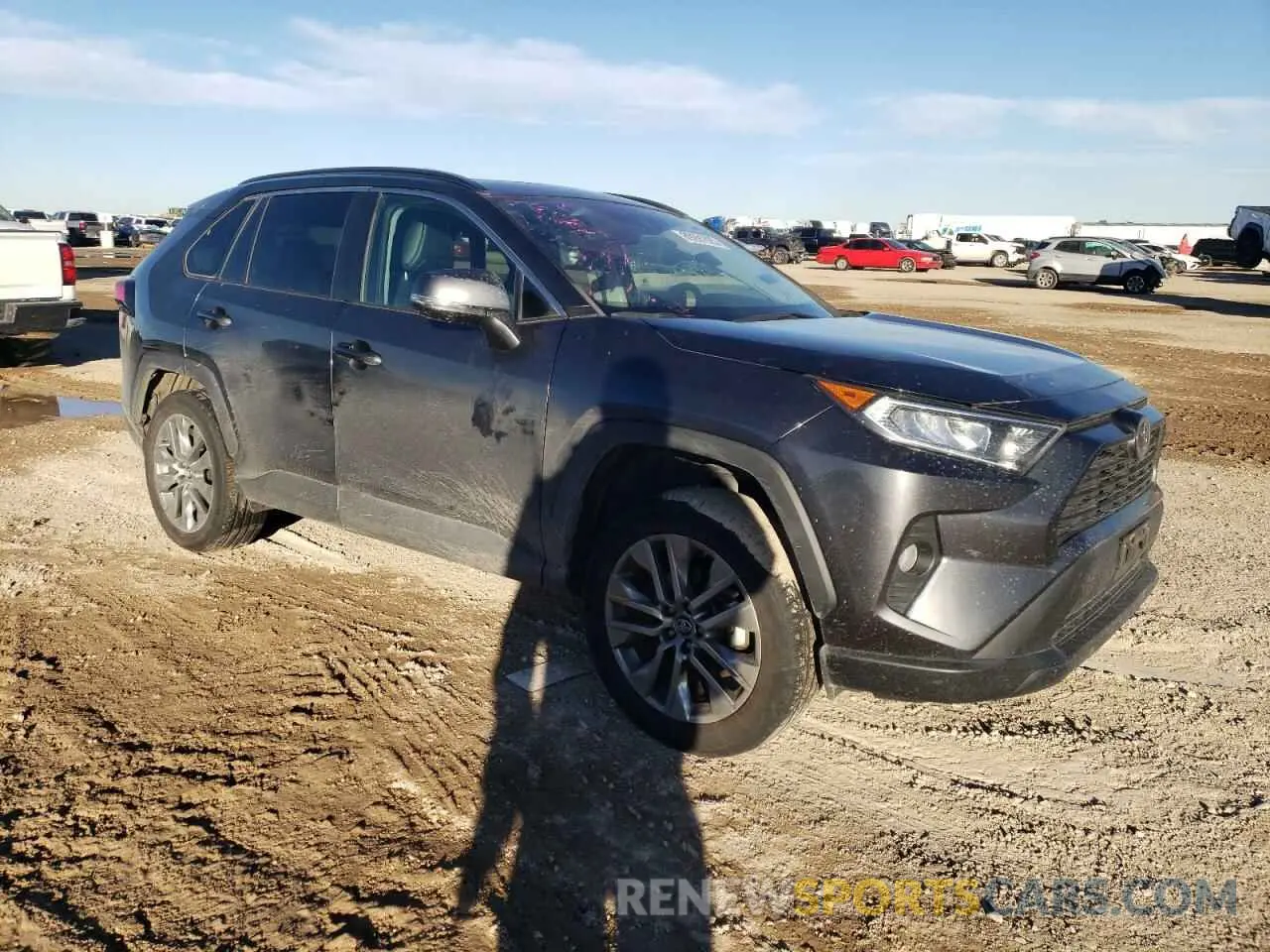 4 Photograph of a damaged car 2T3A1RFVXKC048551 TOYOTA RAV4 2019
