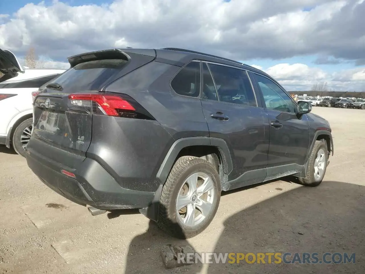 3 Photograph of a damaged car 2T3B1RFV0KW018655 TOYOTA RAV4 2019