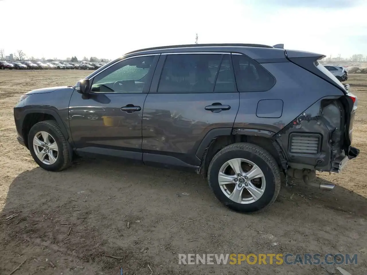 2 Photograph of a damaged car 2T3B1RFV0KW040655 TOYOTA RAV4 2019