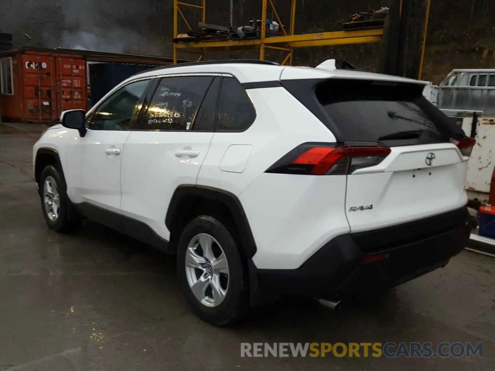 3 Photograph of a damaged car 2T3B1RFV2KW061247 TOYOTA RAV4 2019