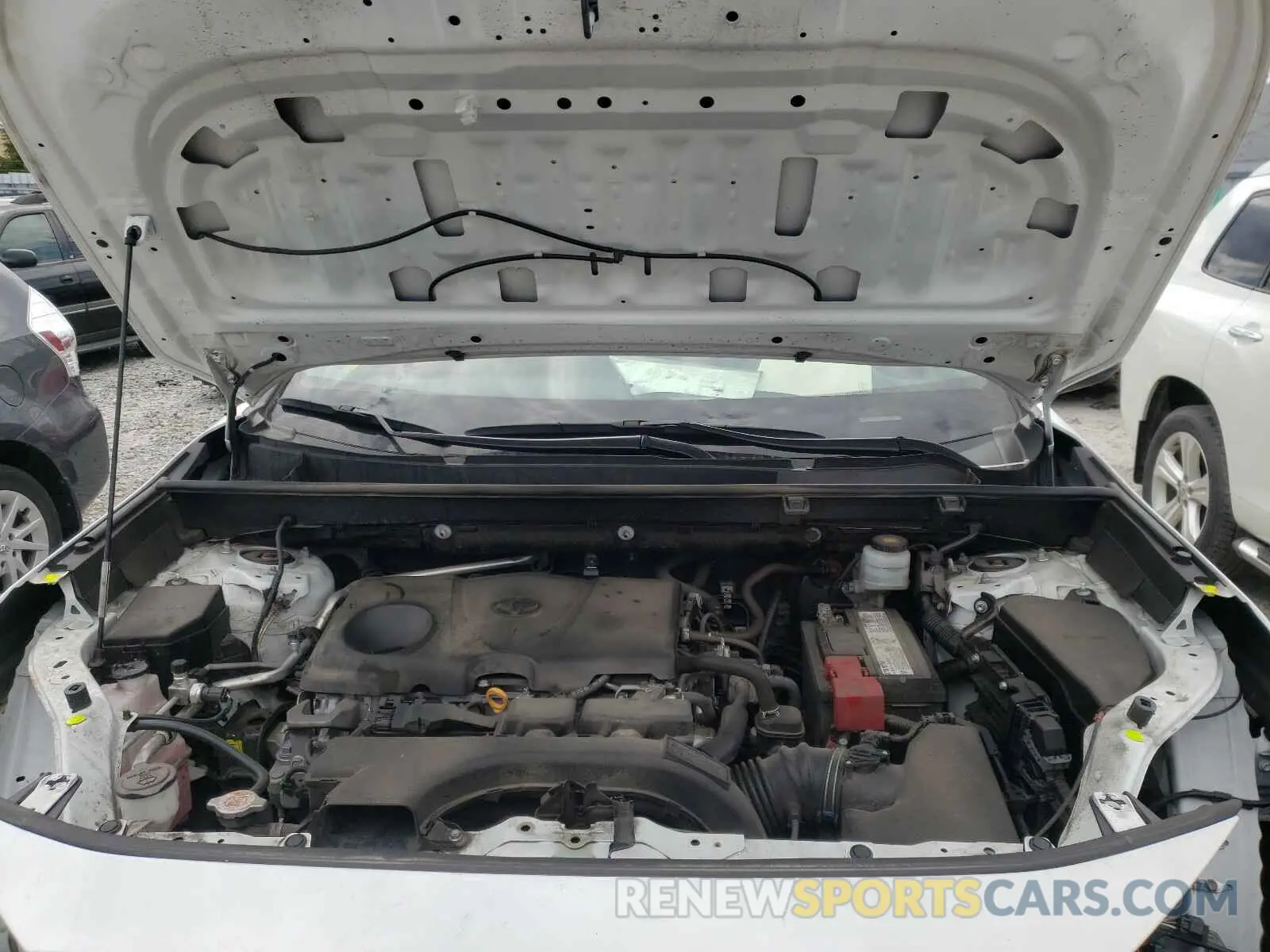 7 Photograph of a damaged car 2T3B1RFV6KW066273 TOYOTA RAV4 2019