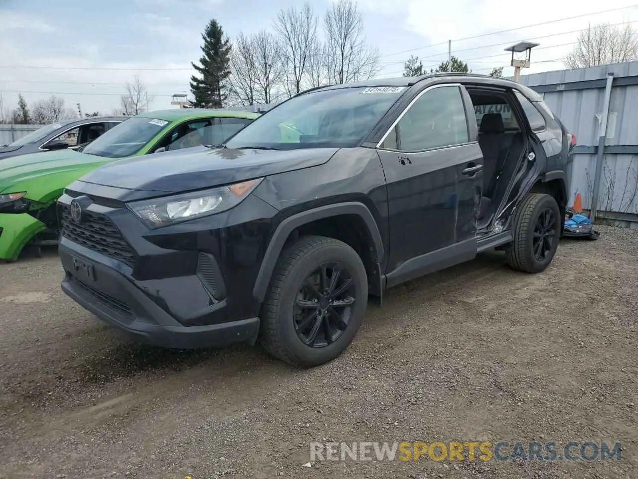 1 Photograph of a damaged car 2T3B1RFV9KC014993 TOYOTA RAV4 2019