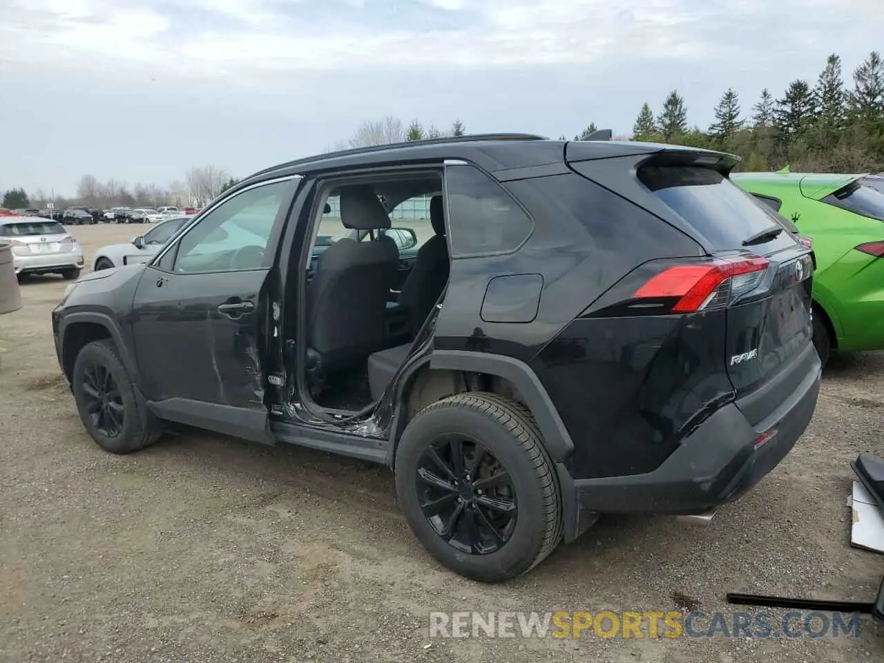 2 Photograph of a damaged car 2T3B1RFV9KC014993 TOYOTA RAV4 2019