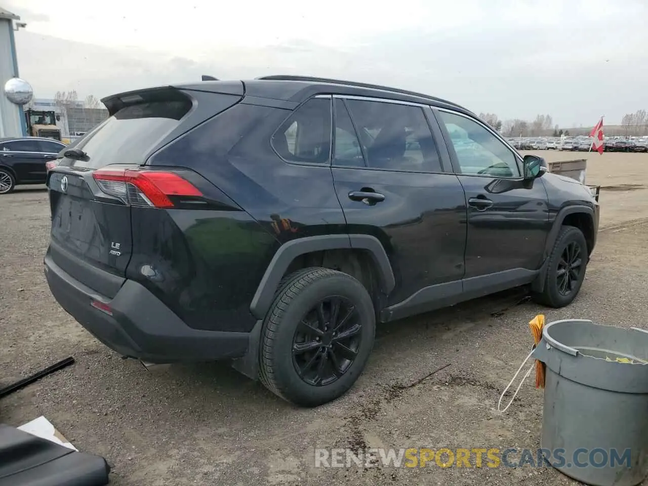 3 Photograph of a damaged car 2T3B1RFV9KC014993 TOYOTA RAV4 2019